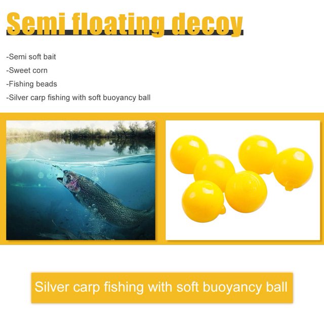 Pesca Pesca de carpa Cebo de carpa con sabor Maíz flotante Señuelo suave Aparejos de pesca Ehuebsd Para Estrenar