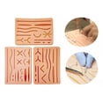 thumbnail image 1 of Kit Sutura Practica Herida Almohadilla Cirugia Medicina 3pzs, 1 of 7