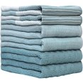 thumbnail image 2 of Paños de cocina Bumble Towels Premium, paquete de 6, color aguamarina, 2 of 6