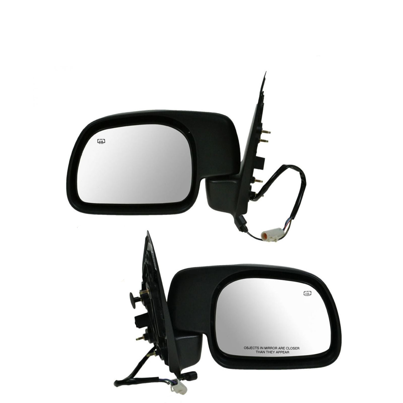 Heated Folding Power Side Mirrors Pair Set Left/Right For Ford 00