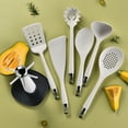 thumbnail image 5 of Tableware Zerodeko Silicone Pasta Fork Server Spoon Spaghetti Strainer Cooking Utensil for Dumpling Preparation Kitchen Tool, 5 of 6