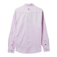 thumbnail image 2 of Ma Croix Mens Long Sleeve Denim Shirt Slim Fit with Pocket, 2 of 4