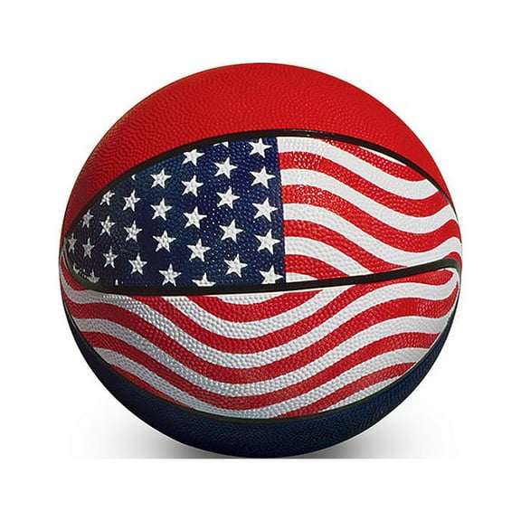 Swim Central 9" Official USA/WBA Competition Basketball Swimming Pool Accessory - Red/White