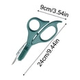 thumbnail image 2 of Multi Functional Two In One Shrimp Washing Scissors Brush Scissors 2 In 1 Wash Shrimp Scissors With Brush, 2 of 4