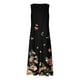 thumbnail image 5 of Estampado Casual Verano Cuello Redondo Vestido Floral Manga Corta Mujer Bolsillo Vestido Mujer Vestido Largo Pompotops ghjkhdj12487, 5 of 5