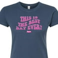 thumbnail image 3 of Barbie the Movie - Best Day Ever - Juniors Fitted Graphic T-Shirt, 3 of 5