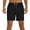 Black, variant on UVEASISHA Mens Swim Trunks Shorts with Mesh Lining Quick Dry Board Shorts with Pockets Drawstring Waist Training Short Pants Army Green L