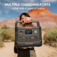 thumbnail image 4 of Jackery Solar Generator Explorer 300 plus with 1xSolarSaga 100W for RV Road Trip Camping, Outdoor Adventure, 4 of 7
