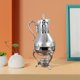 thumbnail image 3 of Tetera de cristal ligera de lujo con Base para r café, servir té, cafetera extraíble para té de frutas, Espresso, fiesta doméstica, té fragante Plata Soledad Tetera De Café, 3 of 10