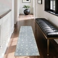 thumbnail image 2 of Washable Kitchen Runner Rug 2x5 ft, Non-Slip Soft Low Profile Kitchen Runner Rug with PVC Backing, Farmhouse Vintage Distressed Floral Oriental Rug for Kitchen Sink, Hallway & Laundry Room, 2 of 6