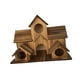thumbnail image 3 of Nido de colibrí, casa de madera para pájaros, decoración del hogar, refugio para patio, cabaña colgante, nido de pájaro para loros, gorriones, pajarer, 3 of 9
