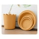 thumbnail image 5 of Maceta de pared moderna con soporte | Maceta colgante para interior y exterior | Macetas de plástico con orificio de drenaje y plato para decoración del hogar, balcón y jardín, 5 of 7