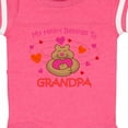 thumbnail image 4 of Inktastic Heart Belongs to Grandpa Girls Baby Bodysuit, 4 of 5