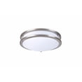 thumbnail image 1 of Elitco Lighting CF3205 16 Po. Anneau Double LED pour Plafond - Nickel Brossé, 1 of 1