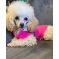thumbnail image 3 of Chaqueta polar, chaleco para perros, ropa para mascotas con correa para cachorros, rosa, pecho L (48 cm), 3 of 5