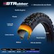 thumbnail image 5 of Llanta 100/80-17 para moto Sellomatic SPORTBIKE BTRubber BTR 136, 5 of 6