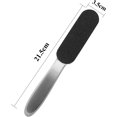 thumbnail image 2 of Lime à Râpe pour Pied, Pédicure pour Pieds Double Face en Acier Inoxydable avec 10 Pcs de Papier Sablé de Rechange, Trousse d'Outils Professionnels de Pédicure pour Pied, Éliminateur de Callosités, Peau Dure, Peau Morte pour Hommes Femmes Salon à Domicile (1 Ensemble), 2 of 5