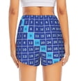 thumbnail image 4 of Goofa Multiplication Table Printed Women 2 in 1 Running Shorts,Quick Dry Athletic Workout Shorts,High Waisted Athletic Shorts with Liner Pockets-X-Large, 4 of 9