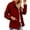 Wine, variant on Duoif Womens Jacket Ladies Utility Jacket Stand up Collar Parka Lightweight with Multiple Pockets Autumn Jackets for Women Black M