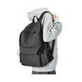 thumbnail image 1 of Mochila BJLFS negra impermeable 24L para mujer y hombre 46x32x14 cm, 1 of 9
