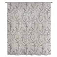 thumbnail image 2 of Black Grey Branches Sheer Curtains 72 Inches Long, Vintage Art Farmhouse Light Filering Curtains, Breathable Simi Curtain Privacy Drapes for Living Room Bedroom Lightweight Window Treatment, 2 of 9