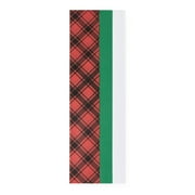 Holiday Time 80pc Buffalo Plaid Red Green White Tissue Paper Sidekick