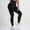 A1 Black, variant on Anti Cellulite Leggings for Women 3D Gym Leggings for Women Sculpting Yoga Fitness Pants Tummy Control Compression Pants Resistance Band Leggings Lightweight Slim Fit Pants High Waisted Black L