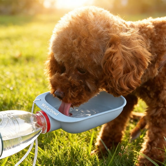 Portable Pet Water Bottle Leak-Proof Dog Travel Drink Dispenser Dog Water Bottle Leak Proof For Walking Hiking Travel Outdoor Walking Outdoor Walking Green Accessories