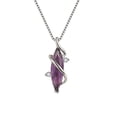 thumbnail image 1 of Teissuly Temperament Necklace Female Romantic Amethyst Pendant Collarbone Chain Item Teissuly WER202312026463, 1 of 1