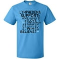 thumbnail image 3 of Inktastic Lymphedema Awareness Month Ribbon T-Shirt, 3 of 5