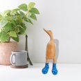 thumbnail image 7 of Blueek Colorful Resin Duck Statues with Wellies - Whimsical Home & Garden Decor - Mallard Ornaments for Indoors & Outdoors,8.3", 7 of 7