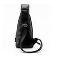 thumbnail image 3 of Mochila Bluelander de Cuero Negro Bluelander Mochila Cruzada, 3 of 4