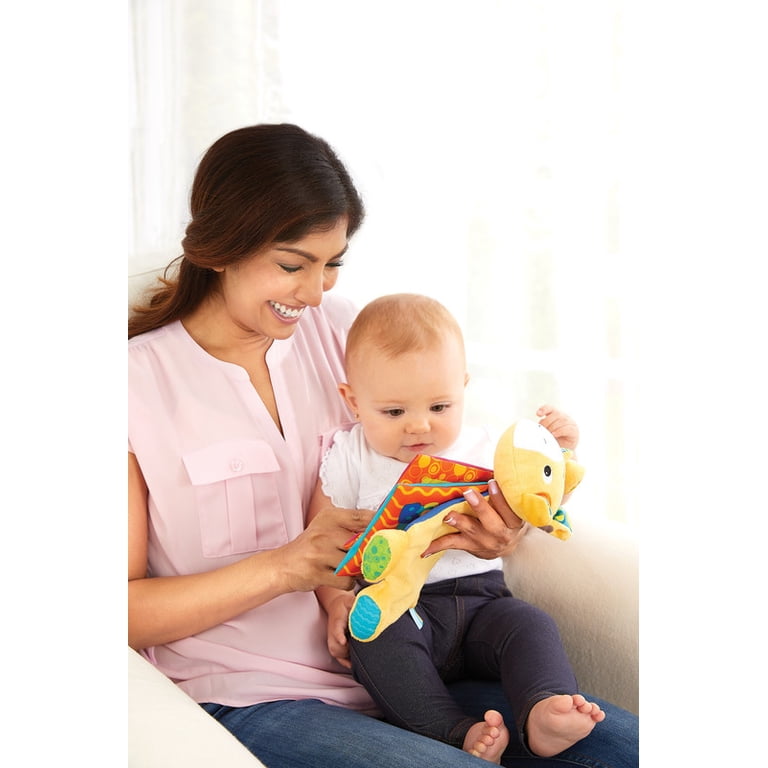 Kidoozie Farm Friends Crinkle Book Toy –Tactile and Educational