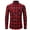 Navy, variant on Plaid Shirts for Men Red Flannel Shirt Long Sleeve Brushed Two Pocket Button Shirt for Spring Fall Khaki L