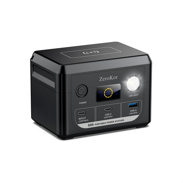 Banco de energía portátil ZeroKor S99 100W 96Wh 30000mAh