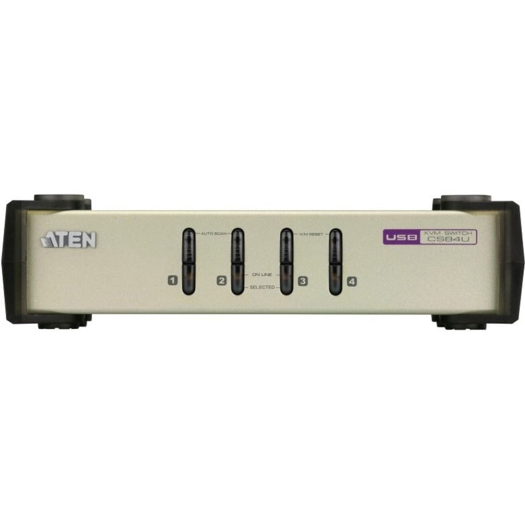 ATEN CS84U 4-Port PS/2-USB KVM Switch