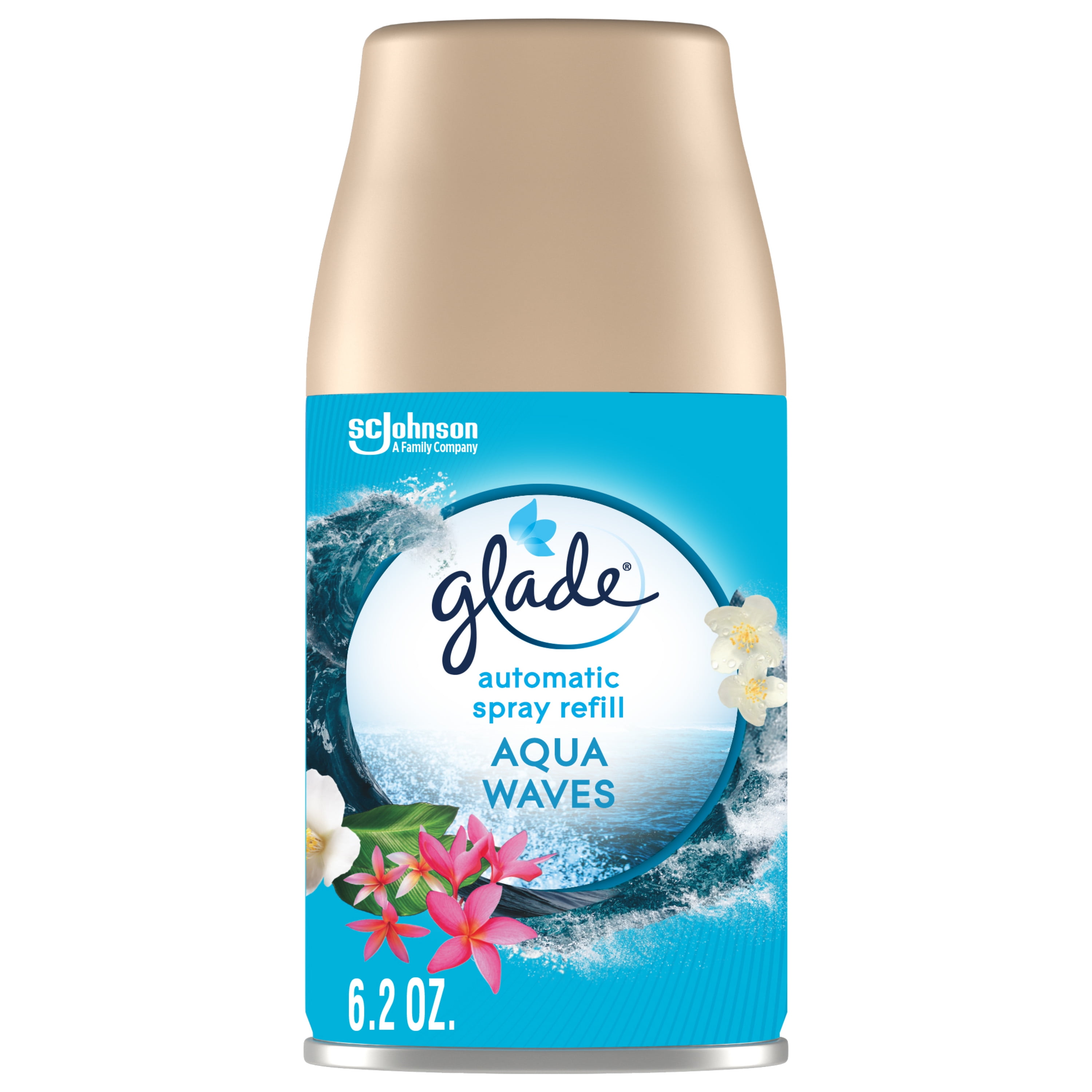Glade Automatic Refill, Air Freshener, Invigorating Aqua Waves, 6.2 - Walmart.com