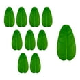 thumbnail image 5 of deevoka 10 Pieces Simulated Banana Leaf Table Mat Creative Tropical Table Decoration L, 5 of 9