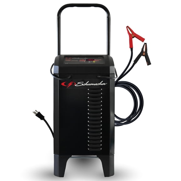 Schumacher Electric Wheeled Automatic 6A Car Battery Charger & Maintainer, 200A Engine Starter, 40A Boost, 6/12V Sport, Auto, Marine Batteries, SC1696
