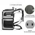 thumbnail image 4 of Pet Carrier Backpack Cat Carrier Backpack Dog Carrier Backpack for Small Cats Dogs Wide Use Breathable Strong and Durable Pet Backpack(Gray), 4 of 7