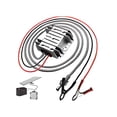 thumbnail image 1 of Step Up Converter for Starlink Mini with Alligator Clips, 12V to 20V 3A Outdoor DC Boost Power Supply, IP68 Waterproof Aluminum Housing for RV, Solar, Generator, and Off-Grid Internet, 1 of 5