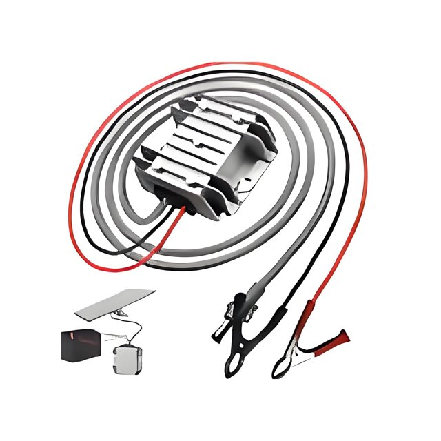 Step Up Converter for Starlink Mini with Alligator Clips, 12V to 20V 3A Outdoor DC Boost Power Supply, IP68 Waterproof Aluminum Housing for RV, Solar, Generator, and Off-Grid Internet