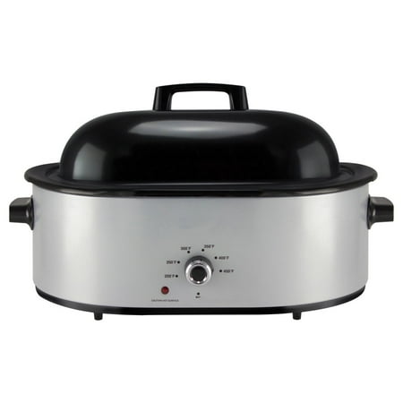 

1 450-Watt Roaster with Porcelain Cookwell Silver