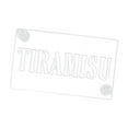 thumbnail image 1 of Plantilla para decoración de pasteles, galletas, decoración de pasteles, herramienta creativa multiusos para hornear Tiramisú, 1 of 9