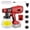 Red, variant on Nieyigj Cordless Paint Sprayer Replacement for Milwaukee 20V Max Battery, HVLP Handheld Electric Spray Gun, 1000ML Container, 200W Motor, for Wood DIY Projects, Walls, Cabinets Painting