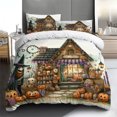 thumbnail image 3 of putnchl Halloween Three-piece Bedding Set Quilt Cover Pillowcase Brushed Fabric Thickened, 3 of 4