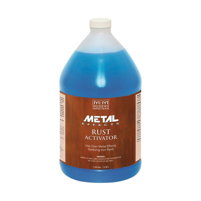 1 gal Modern Masters PA904 Translucent Blue Metal Effects Rust