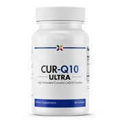 Stop Aging Now - CUR-Q10 ULTRA Curcumin CoQ10 Complex Supplement - 60 Softgels