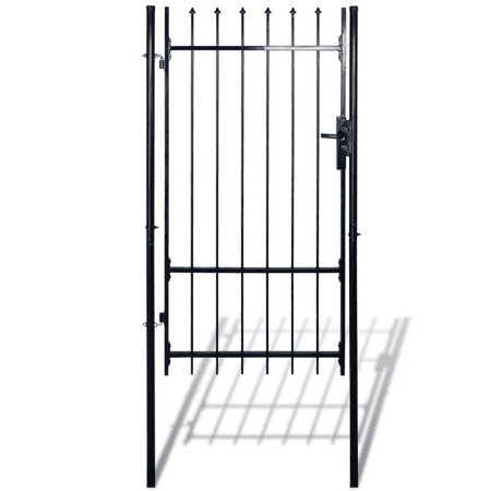 Anself Fence Gate with Spear Top (single) 39"W x 98"H