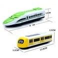 thumbnail image 3 of High-speed Train Simulation Model Children Pull Back Toy Desktop Decor Gift, 3 of 3